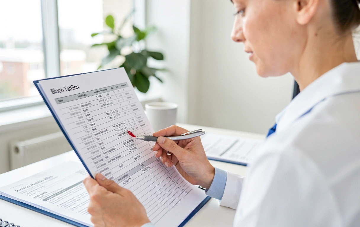 Laboreredmények elemzése